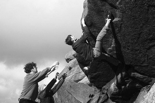 Adam on Life in a radioactive dustbin at Burbage North  © Challpike