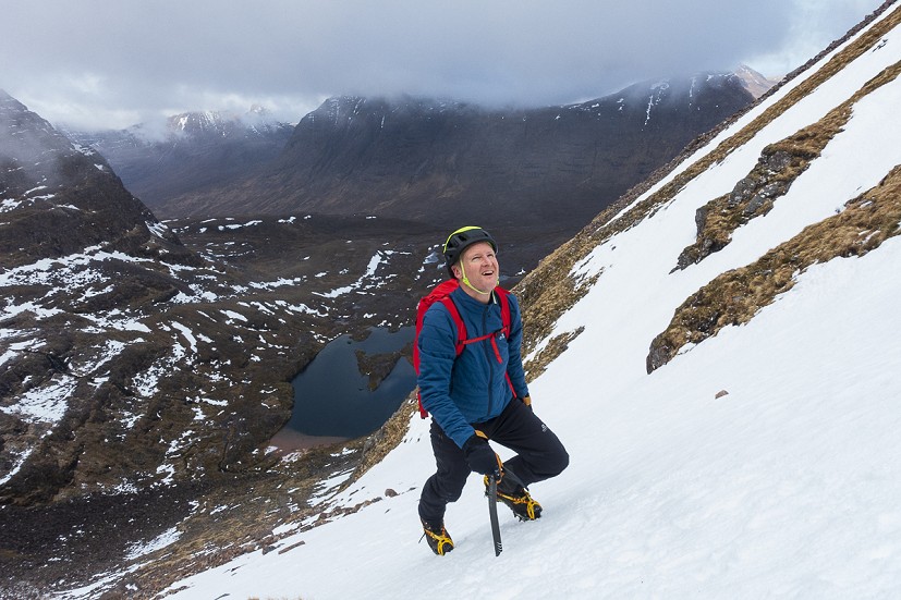 Early spring on Liathach - an ideal day for the Asger HS  © Dan Bailey