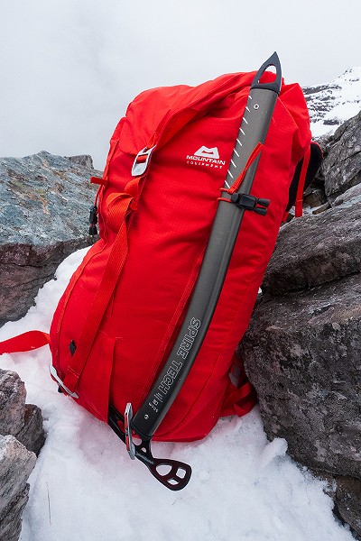 At 50cm it stows very neatly on a pack  © Dan Bailey