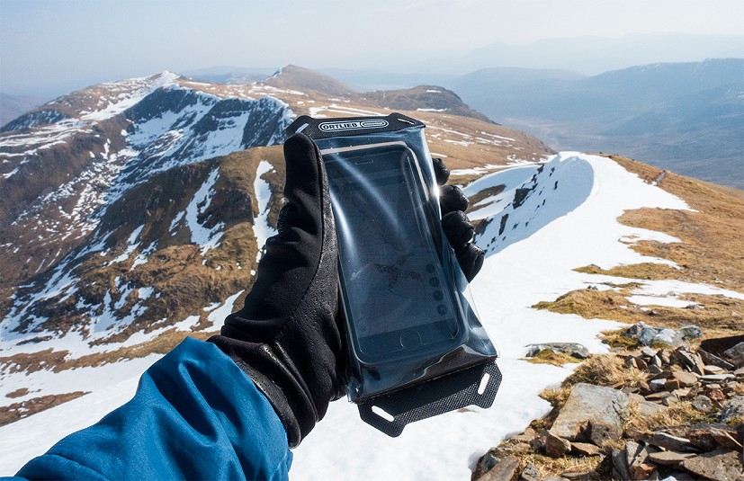 It's a tough and dependable phone cover for outdoor sports  © Dan Bailey
