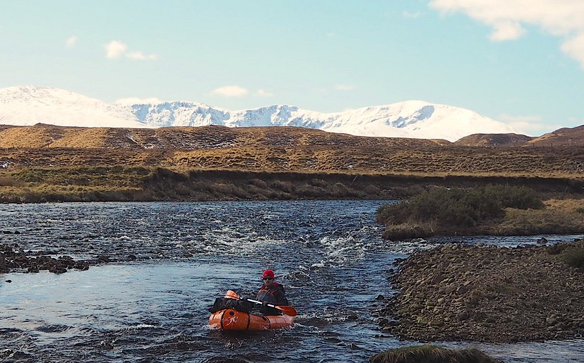 The River Bran near Achnasheen, a crucial link in a cross-Scotland epic  © Robert Taylor