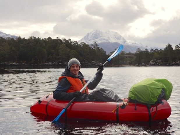 On Loch Maree, with Slioch in the background  © Robert Taylor