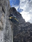2nd pitch of Central Rib Route I