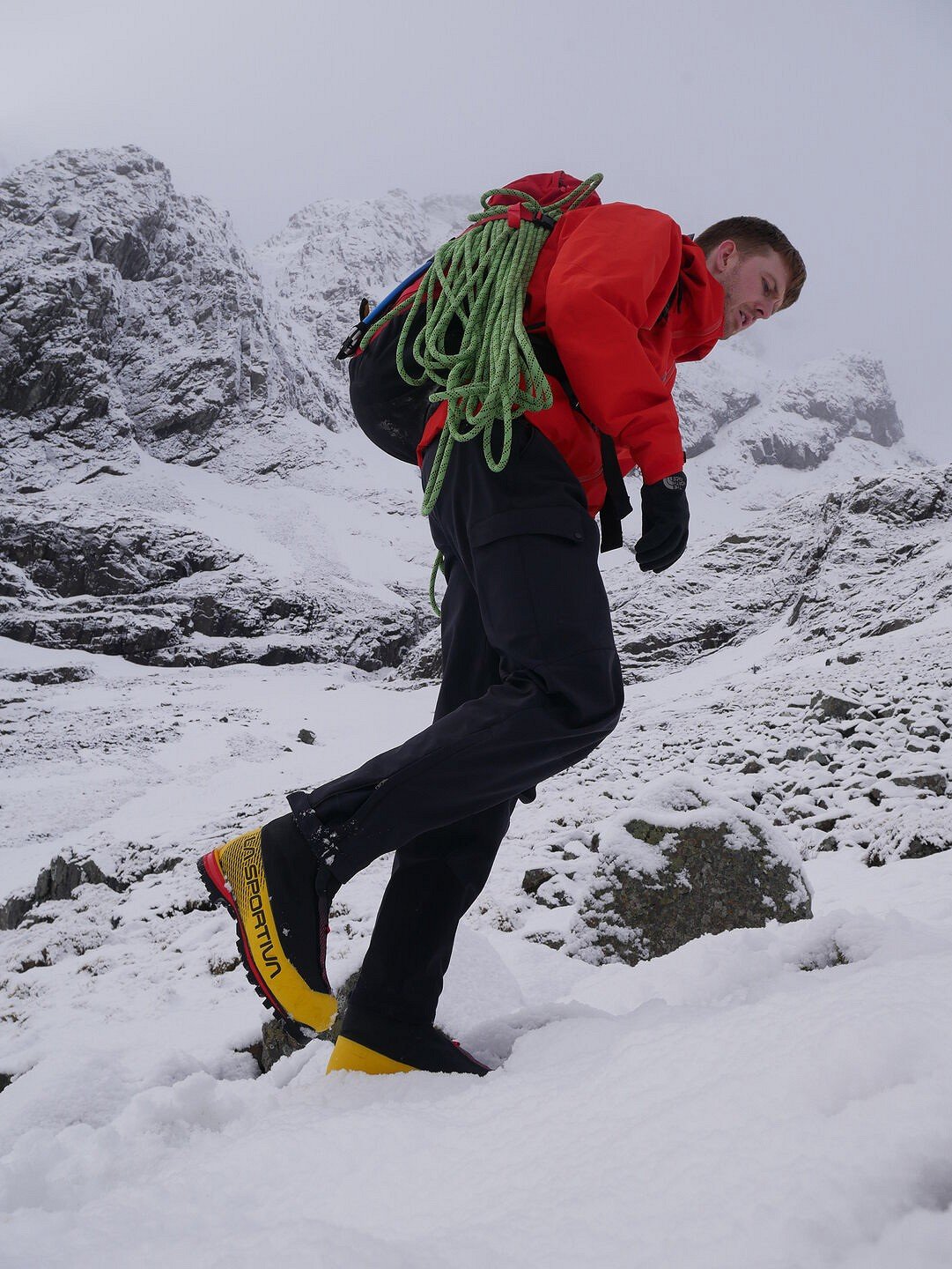 Flex in the ankle allows for comfort on a long walk in  © UKC Gear
