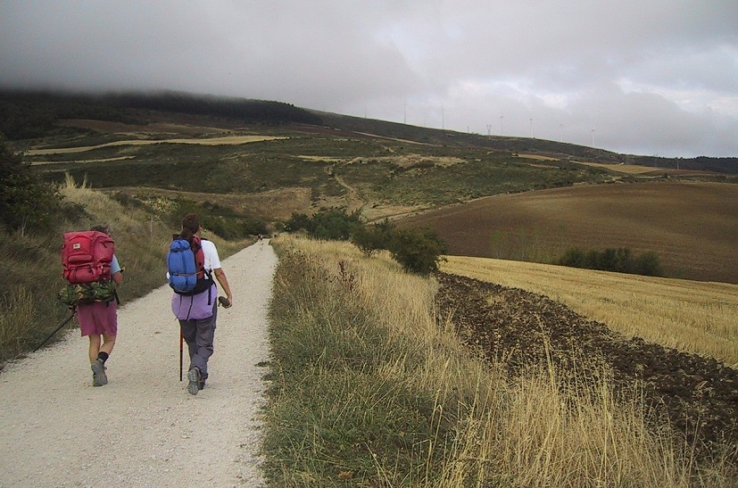 Walking the Camino, you really don't want to be carrying excess weight  © Barry Evans