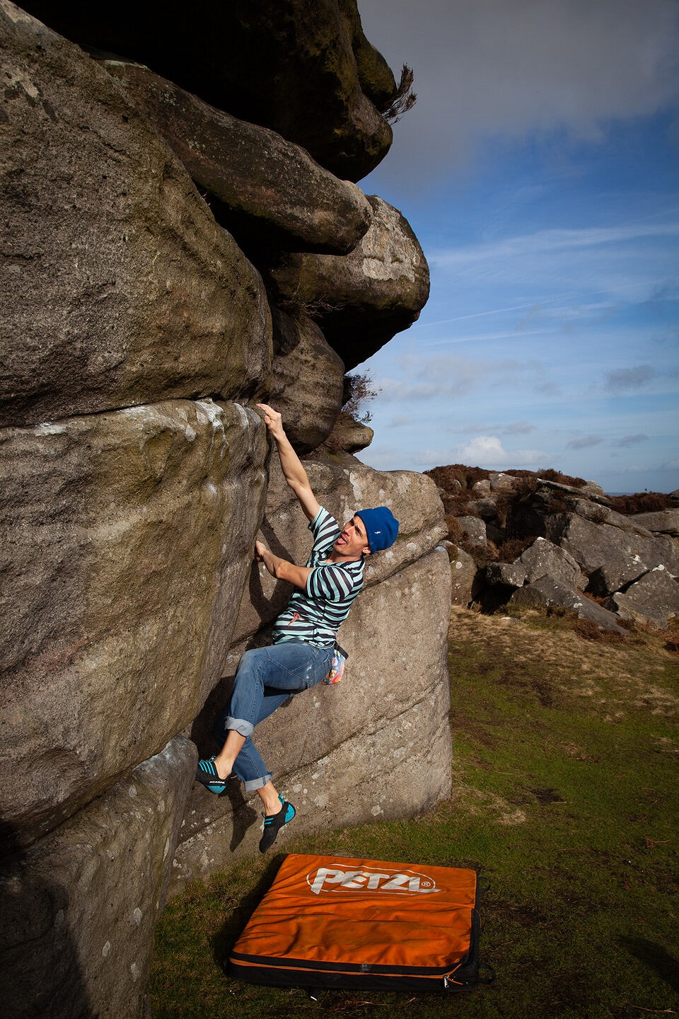 The Instinct S in use at Stanage, Apparent North  © Penny Orr