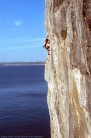 Adrian Berry flashing Skull Attack 7c *** Trial Wall Gower