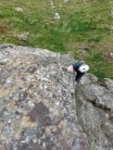 Solo of the Arete, lovely route
