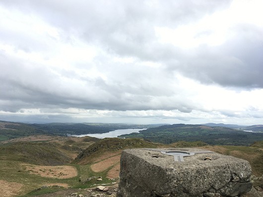 A view from the summit of Loughrigg Fell .   © Carl McAllister