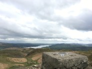 A view from the summit of Loughrigg Fell .