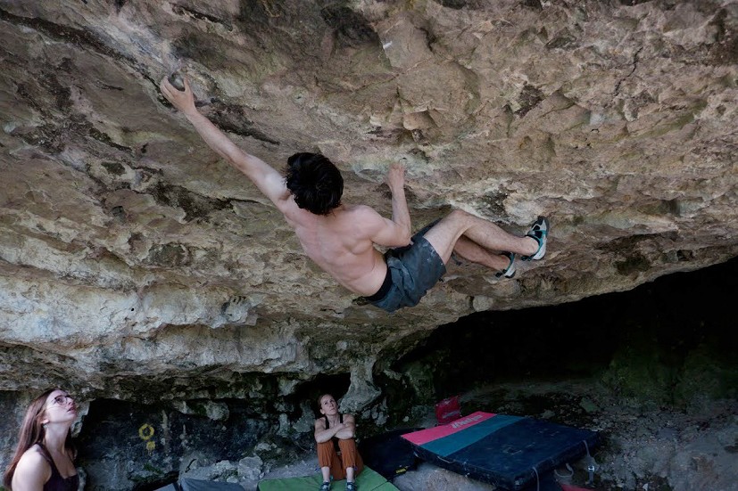 Biblins has a high concentration of hard boulder problems including three Font 8Cs  © Sam Blackwell Collection