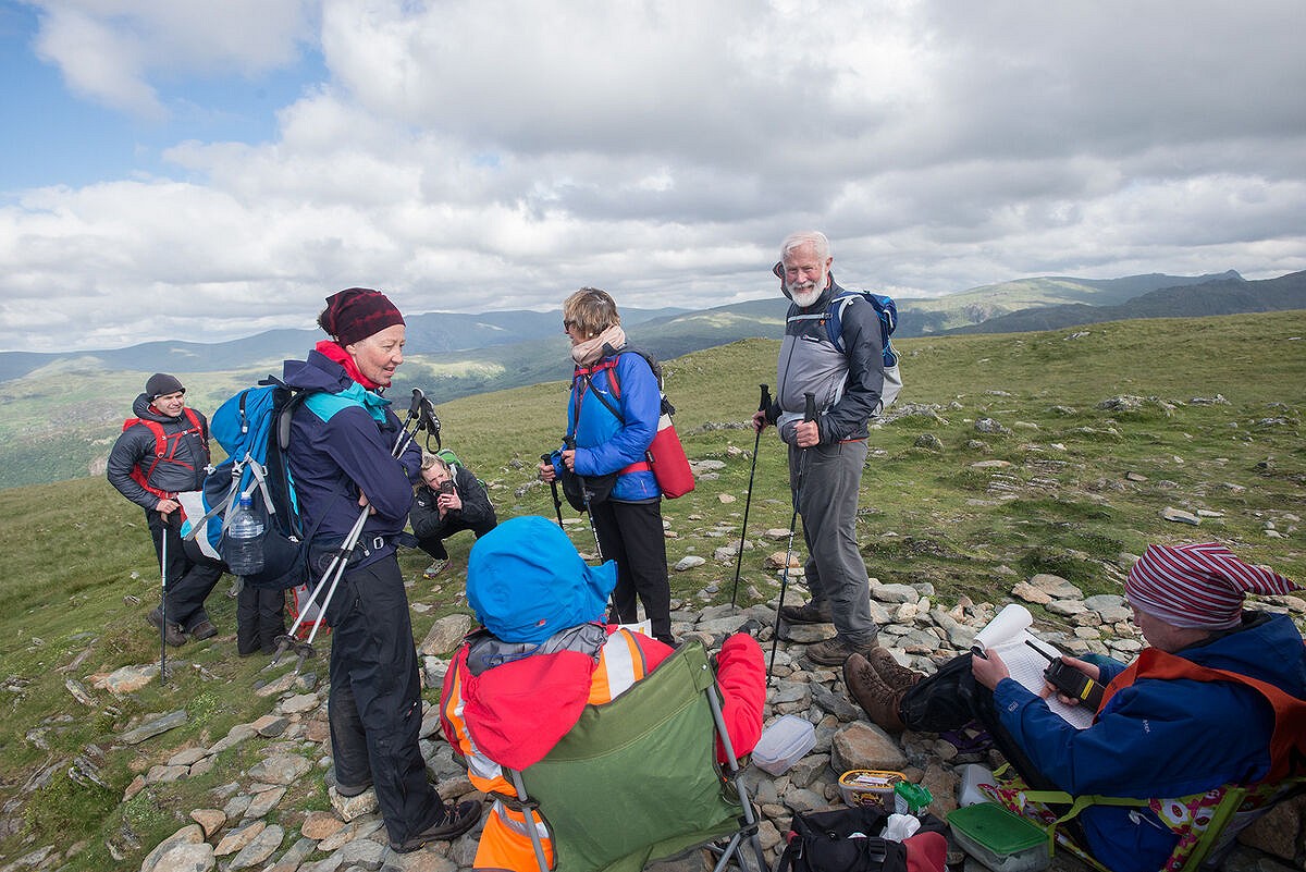 Sir Chris in action on the 10in10 Challenge  © Berghaus