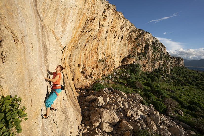 San Vito Lo Capo sport climbing.  © Massimo Cappuccio