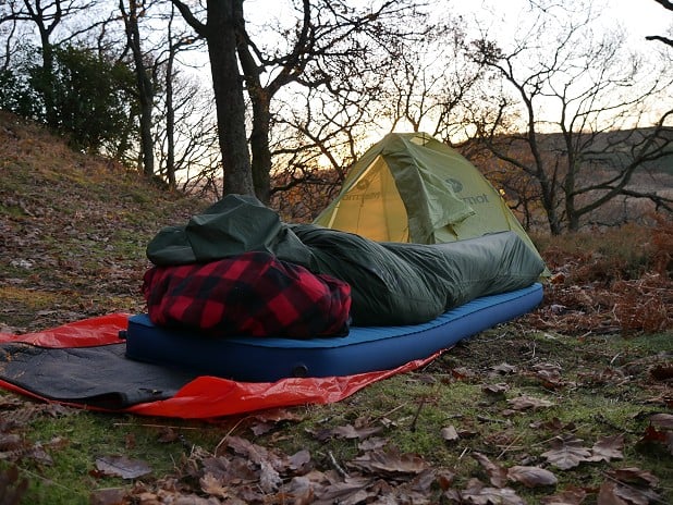 Thick and luxurious - a car camping bivi with maximum comfort  © UKC Gear