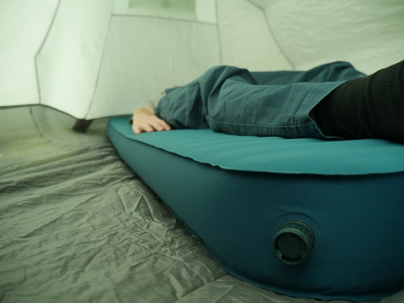 With 10cm thick foam inner, it's comfier than my old mattress  © UKC Gear