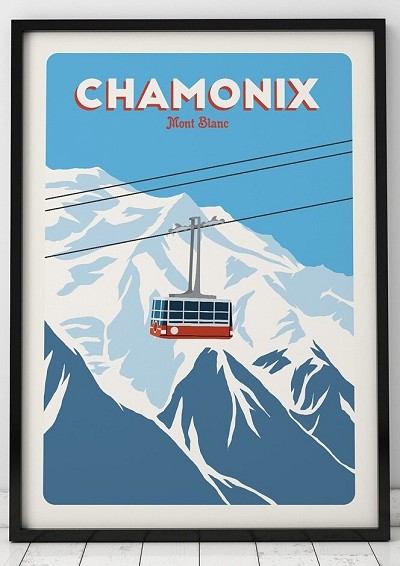 Chamonix poster  © Samivel