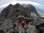JWJ topping out the TD Gap, Cuillin Ridge