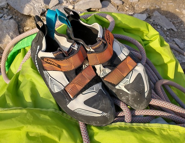 Climbing on an edgy rock type? The Quantic is your friend  © Toby Archer