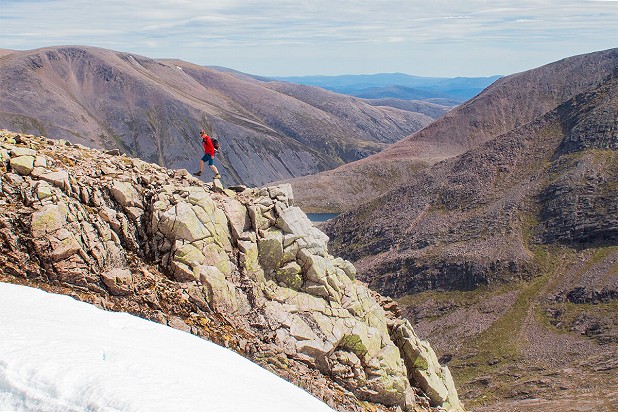 Ascendor Light Shorts on a summer round of the Cairngorms 4000ers  © Dan Bailey