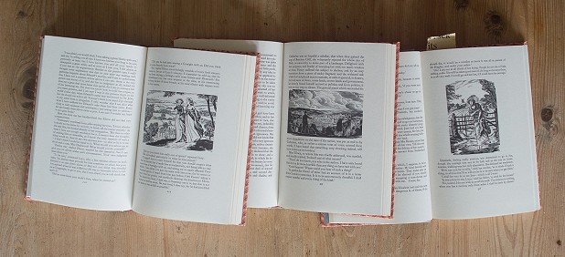 Jane Austen walks: Sense and Sensibility, Northanger Abbey, Pride and Prejudice   © Illustrations by Joan Hassall