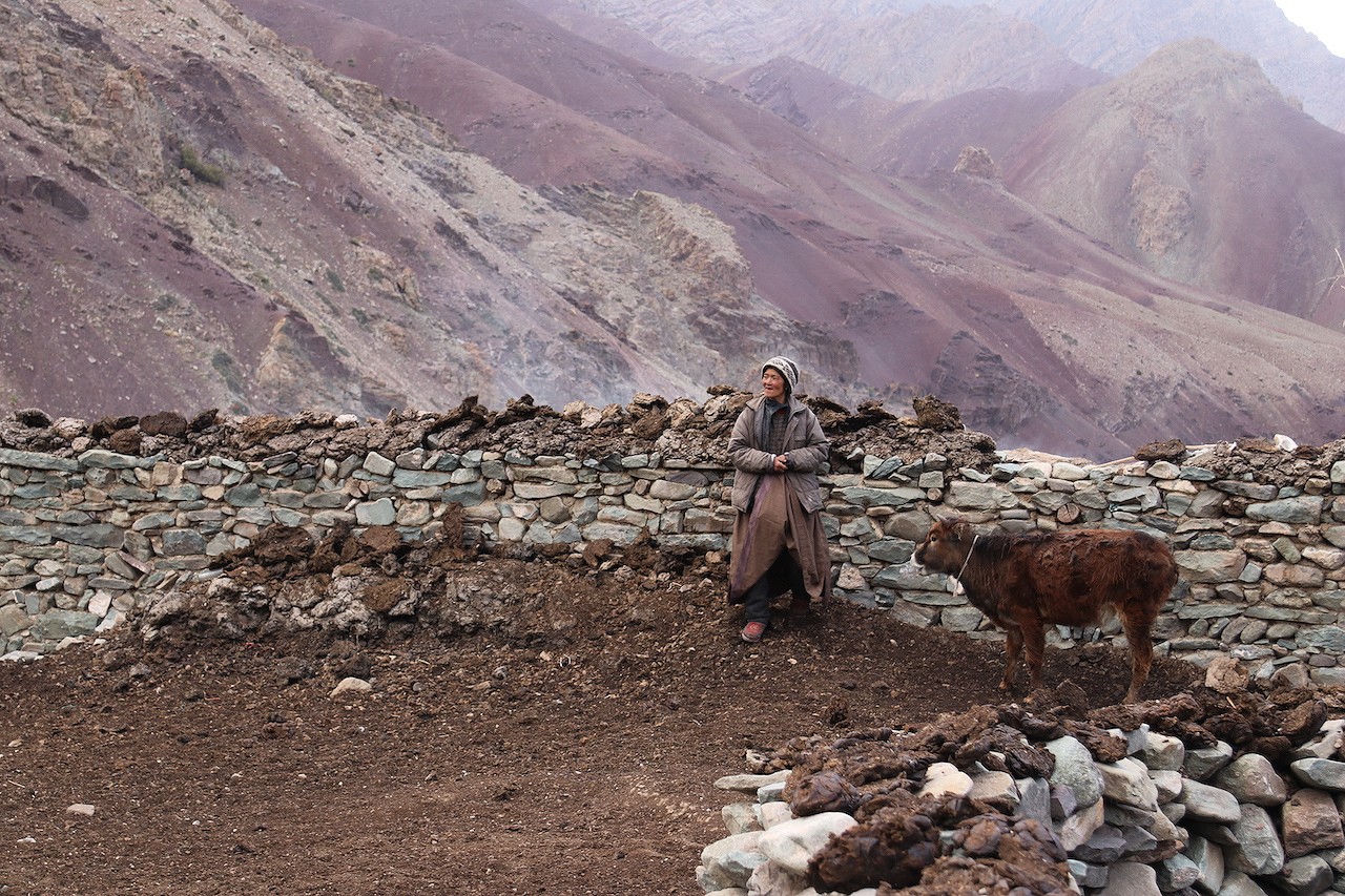 A shepherdess in the remote Shang Valley.  © Marianna Keen