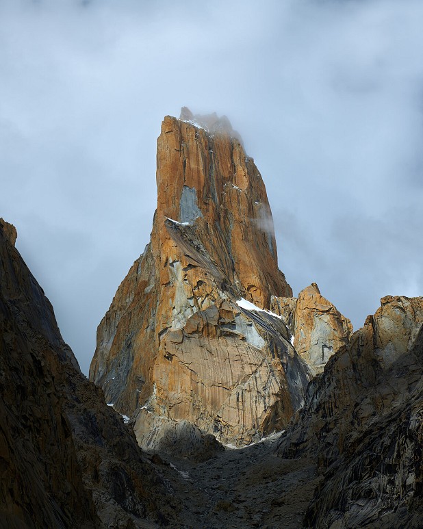 The Nameless Tower, home to one of the highest hard rock routes in the world.  © Paolo Sartori/Black Diamond