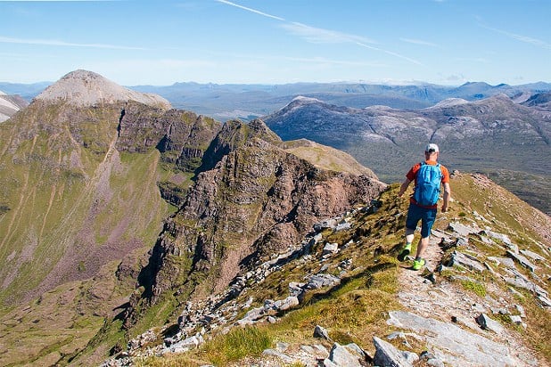 It's an excellent smaller pack for summer walking and scrambling, and not out of the running for, erm, running  © Dan Bailey