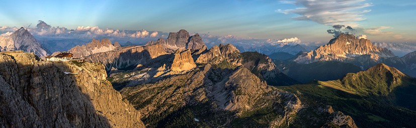 Dolomite refuges include some of the most spectacularly-located huts in Europe  © James Rushforth