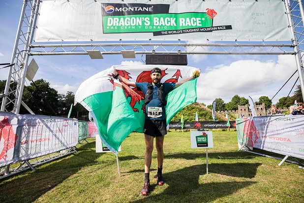 Simon Roberts, first Welsh winner of the Montane Dragon's Back Race  © Montane Dragon’s Back Race® | No Limits Photography