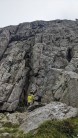 Climbers on Two Pitch Route (climbed in one pitch). 3rd September 2022