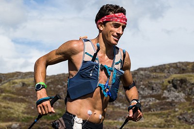 Chris Cope, still smiling on day two of the 2022 Montane Dragon's Back Race  © Montane Dragon’s Back Race® | No Limits Photography