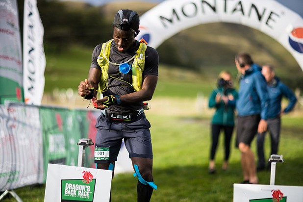 Musa Adamu finishes day three of the 2022 Montane Dragon's Back Race   © Montane Dragon’s Back Race® | No Limits Photography