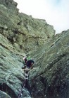 The first pitch of North Wall Groove