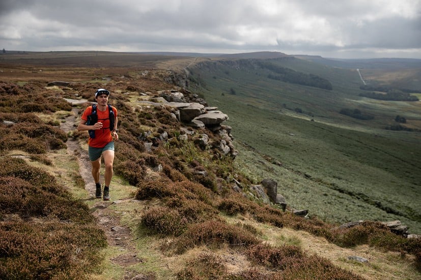 The Deuter Ascender 7 in use along Stanage Edge  © UKC Gear