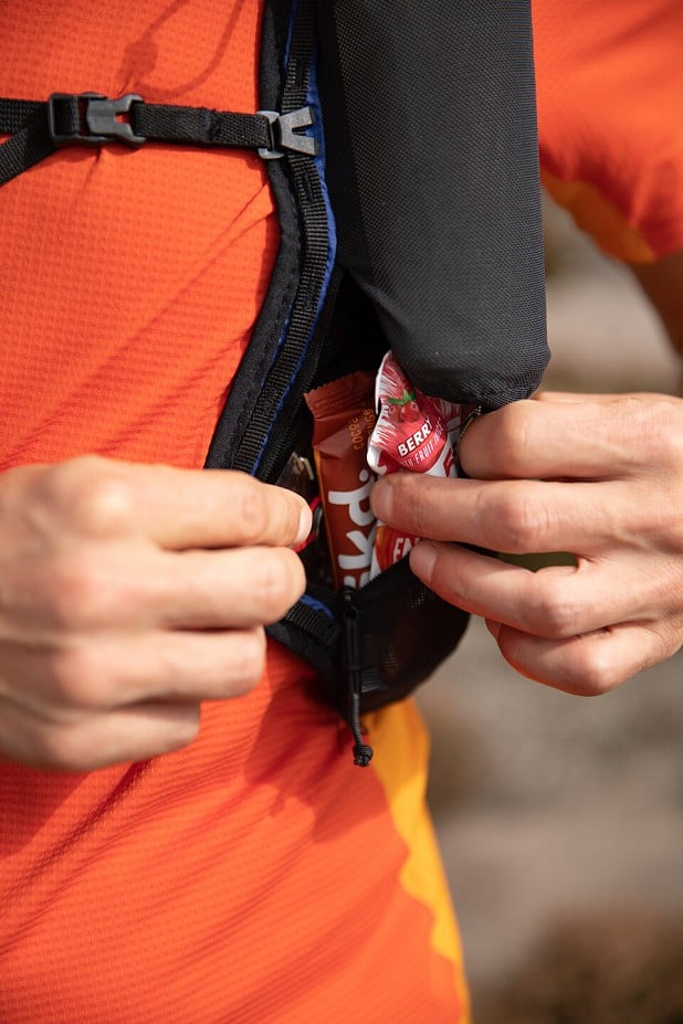 A single pocket simply isn't enough for snacks, let alone all the rest you might wish to carry accessibly  © UKC Gear