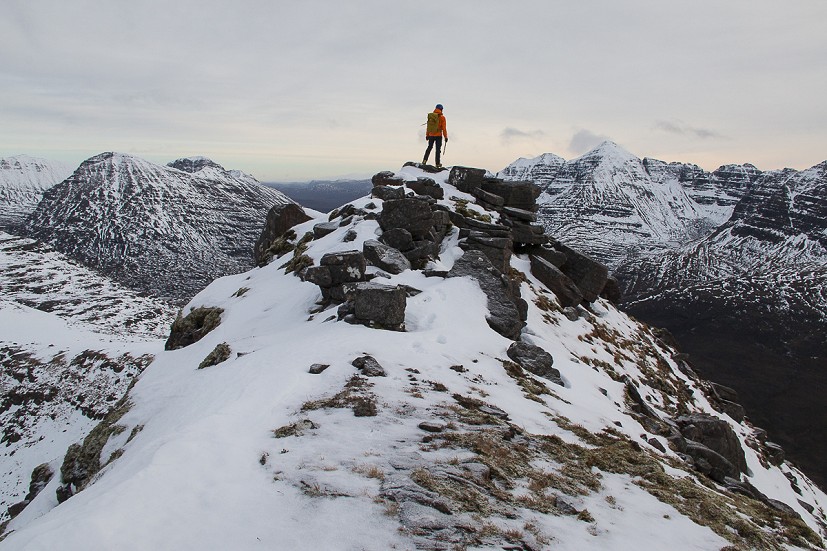 In snow and ice, Beinn Dearg isn't one to underestimate  © Dan Bailey