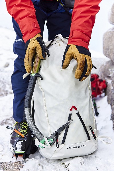 Wide cuffs accommodate bulky winter gloves  © Ed Smith, Berghaus Media
