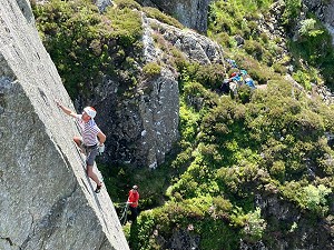 One step Beyond, E4 Gowther crag  © spidey