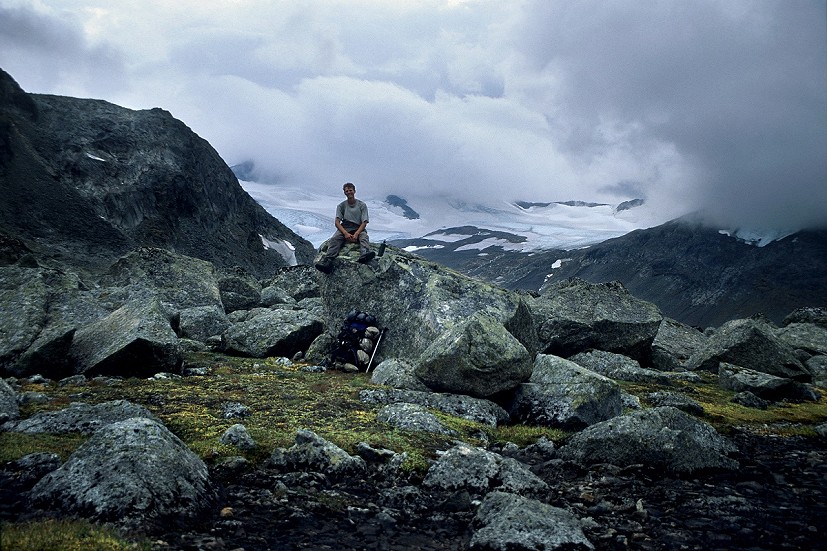 At home in the Norwegian Arctic, September 1998  © Andrew Terrill