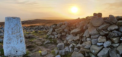 Clougha summit, midsummer 5am  © Norman Hadley