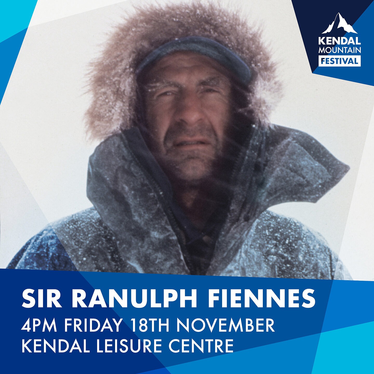 Sir Ranulph Fiennes  © Kendal Mountain Festival