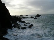 Bottom of Sirius, Coastguard Cliff (Lizard Point) in December.