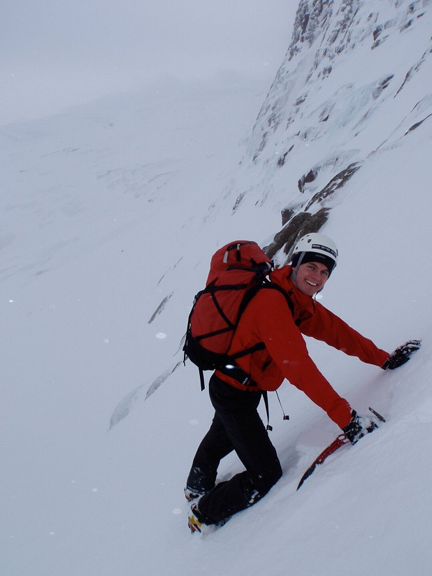 The hat keeping me warm on many Scottish Winter weekends  © A long suffering climbing partner