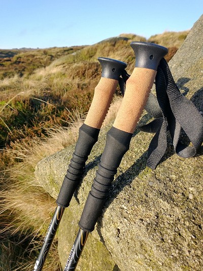 Comfy cork-and-foam handles  © Toby Archer