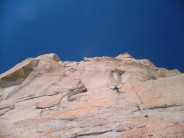 me after 4th (?) pitch on rebuffat route s face midi