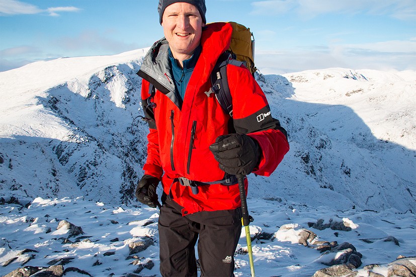With its light-to-midweight feel, the Chamonix GTX is good for winter Munros in more moderate weather  © Dan Bailey