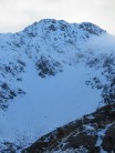 Garbh Bheinn North Face. New Year Gully is prominent gully on left hand side of face.