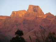 The Sentinel at dawn, Drakensberg, SA