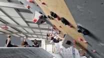 The 'Routing Roof' at Blochaus Climbing, Manchester