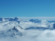View from Valmorel ski resort